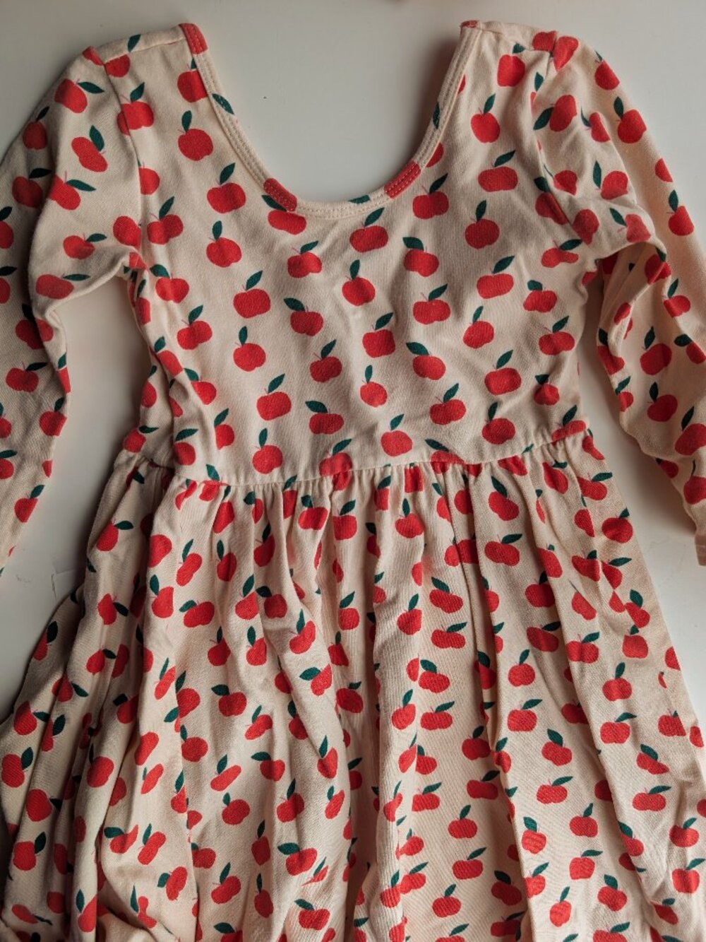 Alice and Ames Apple twirling dress